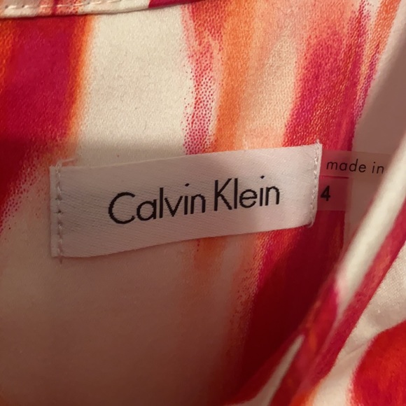 Calvin Klein A-line Dress 🧡💕 - Picture 3 of 9